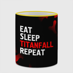 Кружка с полной запечаткой Eat Sleep Titanfall Repeat + Милитари - фото 2