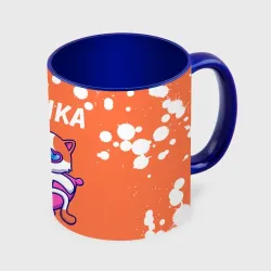 Кружка с полной запечаткой Ирочка кошечка Краска