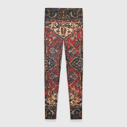 Леггинсы 3D Ковёр палас - фото 2