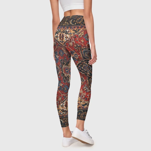 Леггинсы 3D Ковёр палас - фото 4