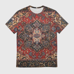 Мужская футболка 3D Ковёр палас