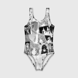 Детский купальник 3D Восхождение героя щита паттерн - фото 2