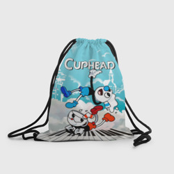 Рюкзак-мешок 3D Cuphead  2 чашечки