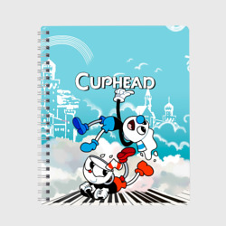 Тетрадь Cuphead  2 чашечки