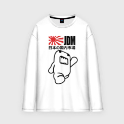 Мужской лонгслив oversize хлопок JDM Japan