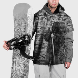 Накидка на куртку 3D Варг Викернес с пикой