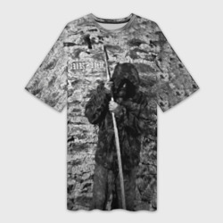 Платье-футболка 3D Варг Викернес с пикой