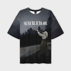 Мужская футболка oversize 3D Burzum - Filosofem