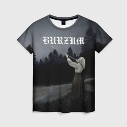 Женская футболка 3D Burzum - Filosofem