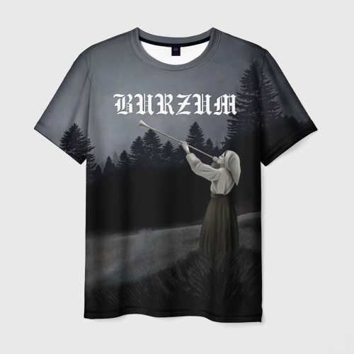 Мужская футболка с принтом Burzum - Filosofem, вид спереди №1