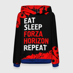 Женская толстовка 3D Eat Sleep Forza Horizon Repeat Краска