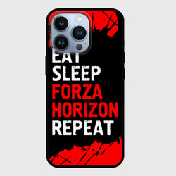 Чехол для iPhone 13 Pro Eat Sleep Forza Horizon Repeat Краска