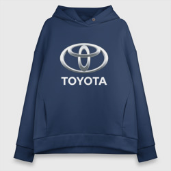 Женское светящееся худи Toyota 3D Logo