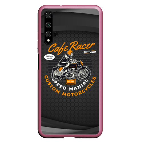 Чехол для Honor 20 Moto Sport, цвет малиновый