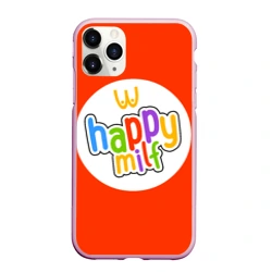 Чехол для iPhone 11 Pro Max матовый Happy MILF