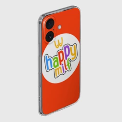 Чехол для iPhone 16 силиконовый с защитой камеры Happy MILF - фото 2