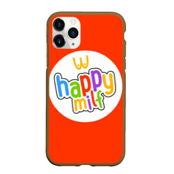Чехол для iPhone 11 Pro матовый Happy MILF