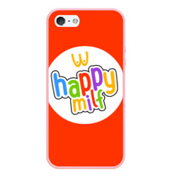 Чехол для iPhone 5/5S матовый Happy MILF