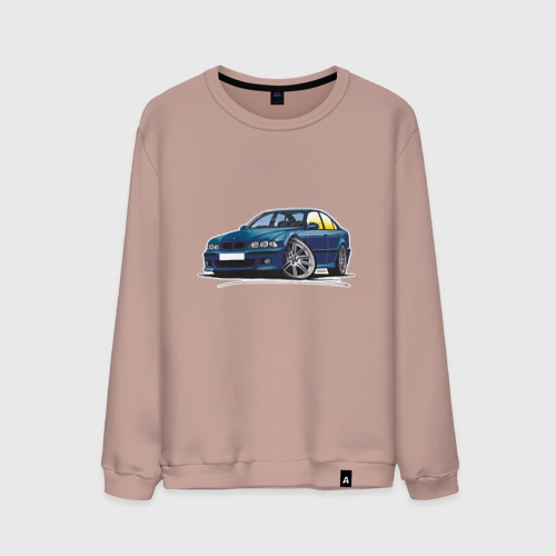 Мужской свитшот хлопок BMW Blue