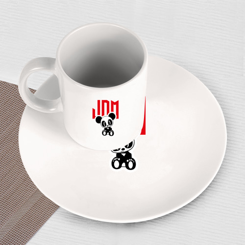 Набор: тарелка + кружка JDM Panda Japan - фото 3