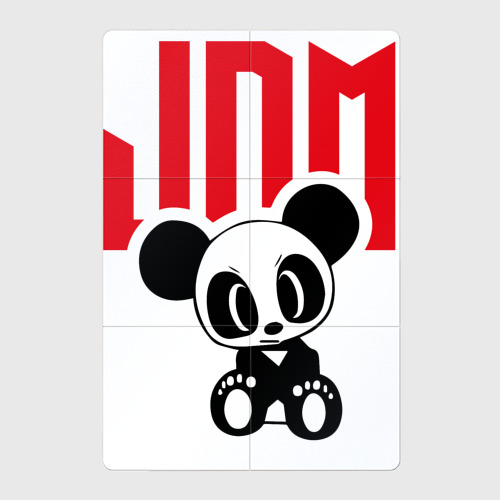 Магнитный плакат 2Х3 JDM Panda Japan