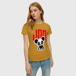 Женская футболка хлопок JDM Panda Japan - фото 2