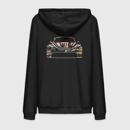 Мужская толстовка на молнии хлопок BMW Color