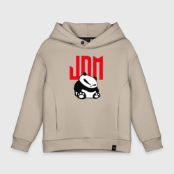 Детское худи Oversize хлопок JDM Panda Japan Симпатяга