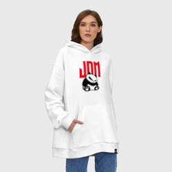 Худи SuperOversize хлопок JDM Panda Japan Симпатяга - фото 2