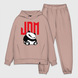 Мужской костюм oversize хлопок JDM Panda Japan Симпатяга