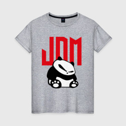 Женская футболка хлопок JDM Panda Japan Симпатяга