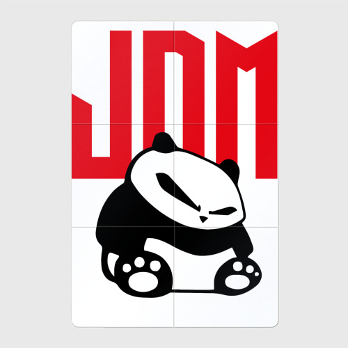 Магнитный плакат 2Х3 JDM Panda Japan Симпатяга