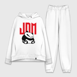 Женский костюм хлопок Oversize JDM Panda Japan Симпатяга