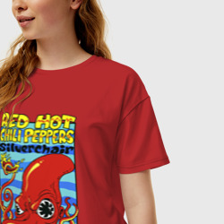 Женская футболка хлопок Oversize Red pepper`s - фото 2