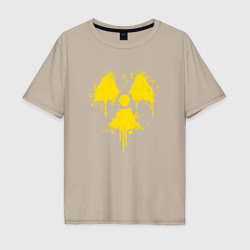 Мужская футболка хлопок Oversize Nuclear paint