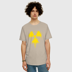 Мужская футболка хлопок Oversize Nuclear paint - фото 2