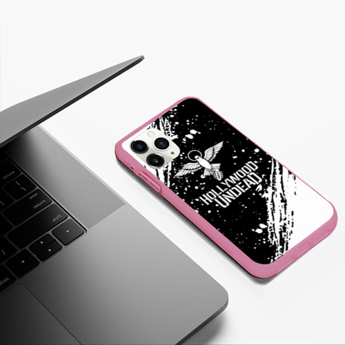 Чехол для iPhone 11 Pro Max матовый с принтом Hollywood undead, фото #5
