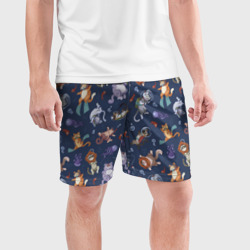 Мужские шорты спортивные Морские Котики: Цветное - фото 2
