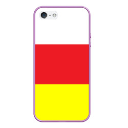 Чехол для iPhone 5/5S матовый Северная Осетия Республика