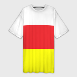 Платье-футболка 3D Северная Осетия Республика