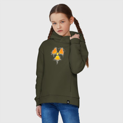 Детское худи Oversize хлопок Radioactive symbol - фото 2