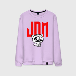 Мужской свитшот хлопок JDM Kitten-Zombie Japan