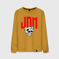 Мужской свитшот хлопок JDM Kitten-Zombie Japan