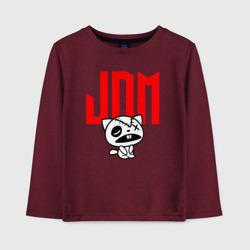 Детский лонгслив хлопок JDM Kitten-Zombie Japan