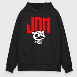 Мужское худи Oversize хлопок JDM Kitten-Zombie Japan