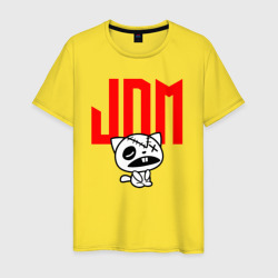 Мужская футболка хлопок JDM Kitten-Zombie Japan