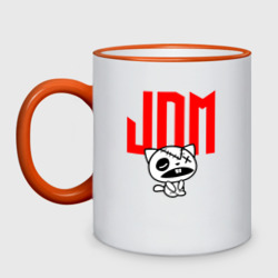 Кружка двухцветная JDM Kitten-Zombie Japan