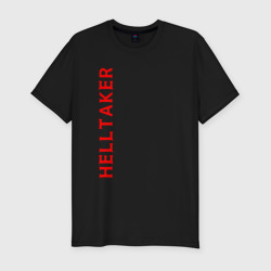 Мужская футболка хлопок Slim helltaker game