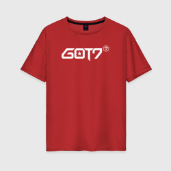 Женская футболка хлопок Oversize Got7 jinyoung