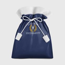 Подарочный 3D мешок Michigan University - лого американского университета на синем